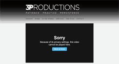 Desktop Screenshot of 3psproductions.org